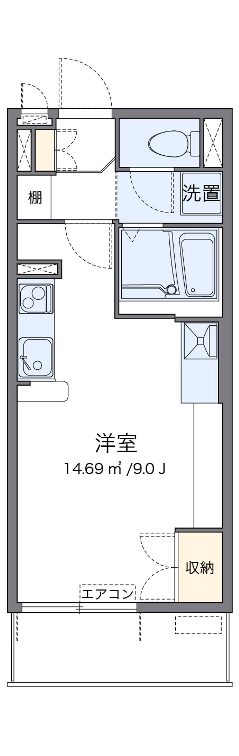 ミランダばうレジデンス湘南 間取図