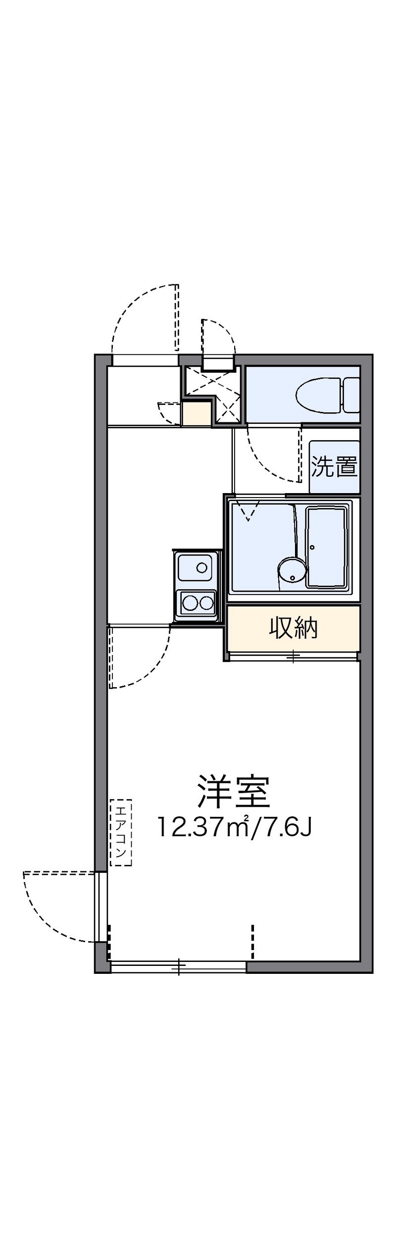 レオパレスＭ＆Ｙ 間取図