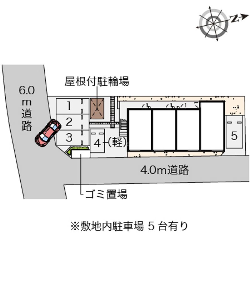 クレイノエスポワール町田 配置図