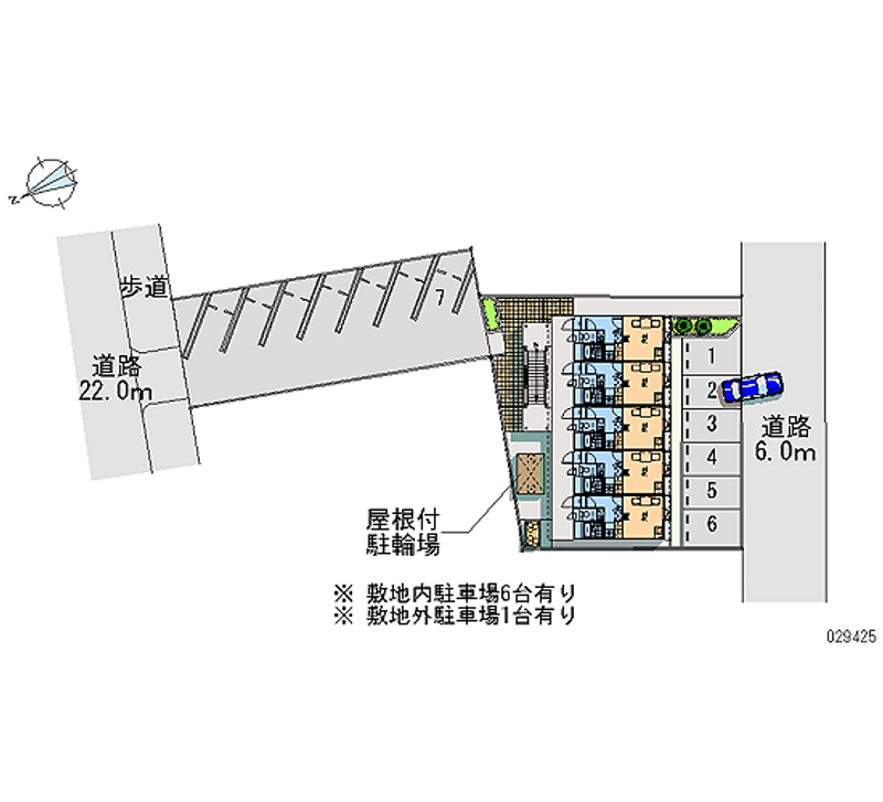 レオパレス宝 月極駐車場