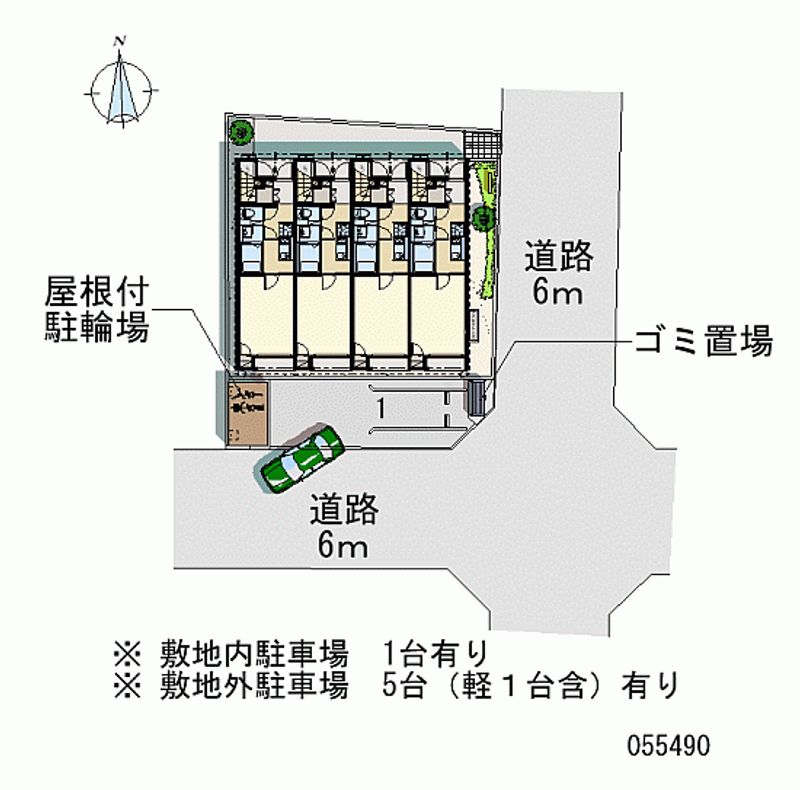 55490月租停车场