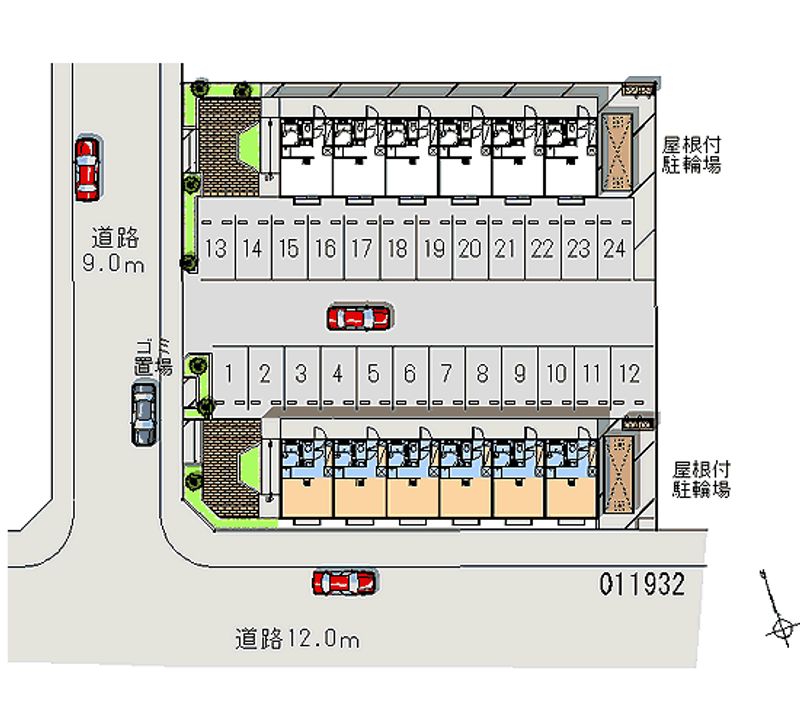 11932 Monthly parking lot