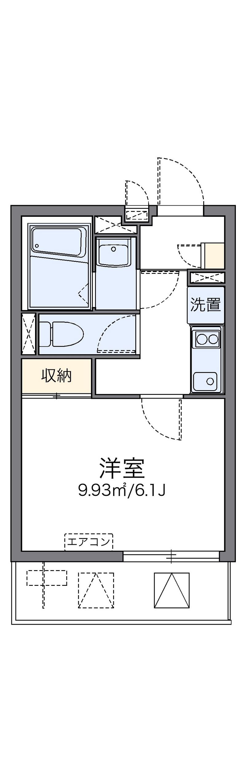 レオネクストＭ＆Ｈ　Ⅱ 間取図