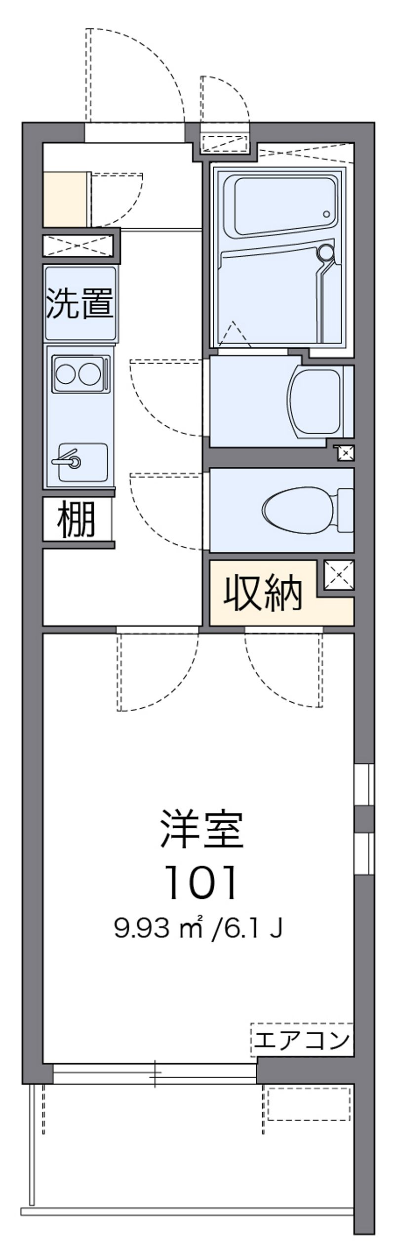 クレイノプレミール蕨 間取図