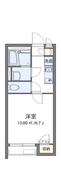 クレイノヒルサイド戸塚 間取り図