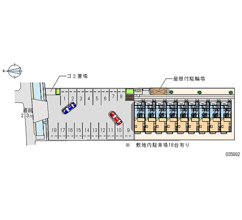 35992 bãi đậu xe hàng tháng