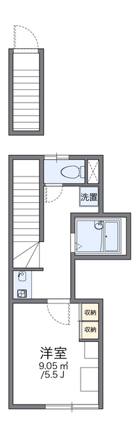 レオパレスＢ 間取り図