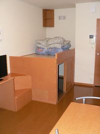 レオパレストスカーナ 寝室