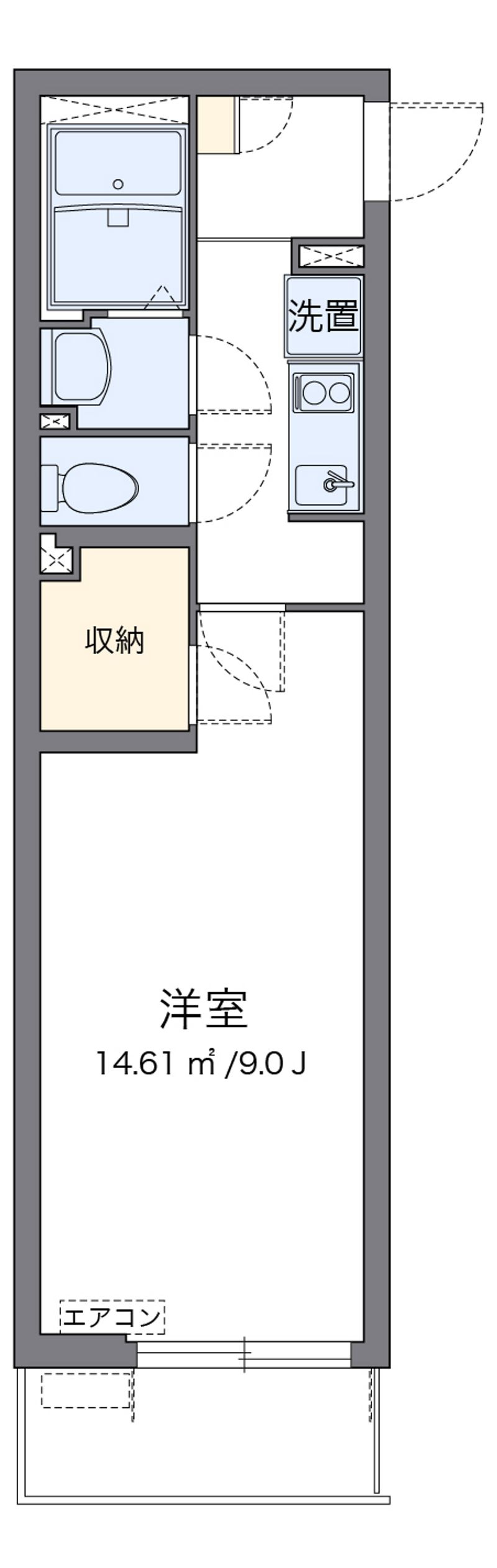 クレイノフルブルーム 間取り