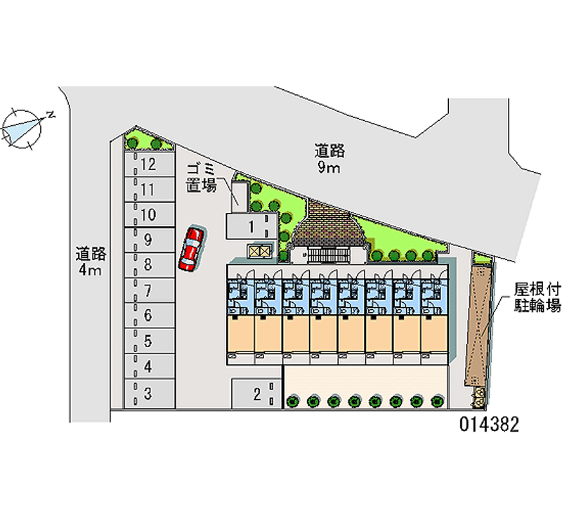 レオパレスＣａｓａＡｖｅｎｕｅ　Ⅲ 月極駐車場