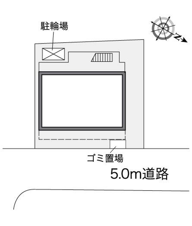 レオパレスアムール 配置図