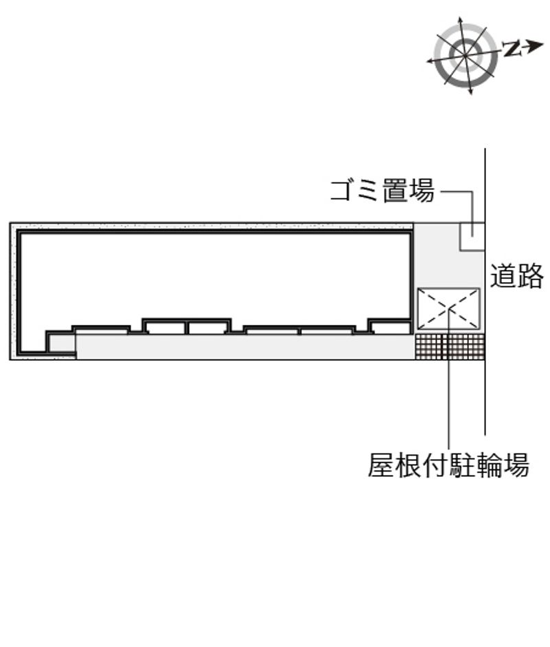 レオネクストヴィラ曙 配置図