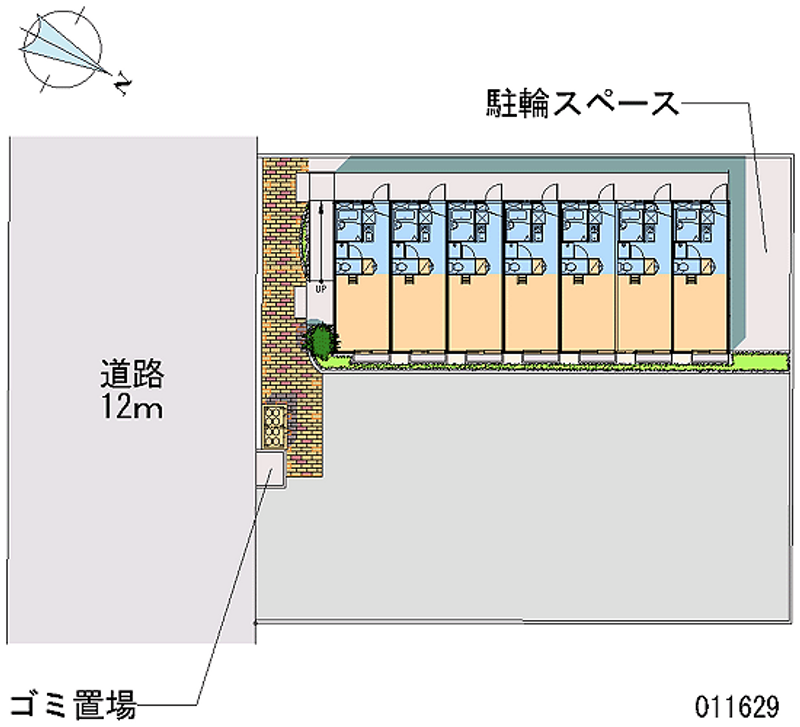 レオパレスＲａｉｎｂｏｗ 区画図