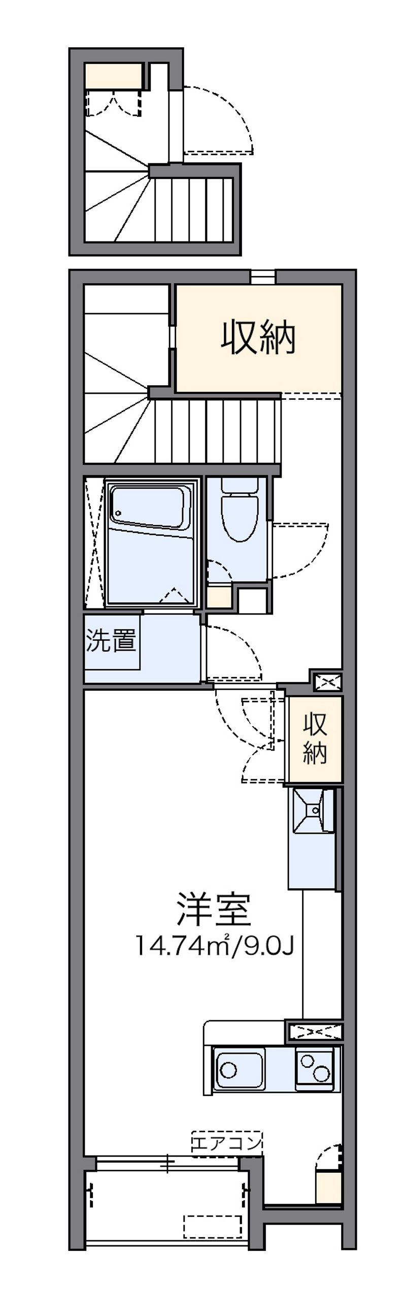 レオネクストボヌールＨ 間取図