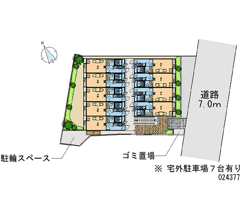 24377月租停車場