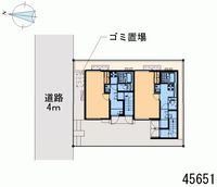 レオネクストアイリスⅡ 区画図