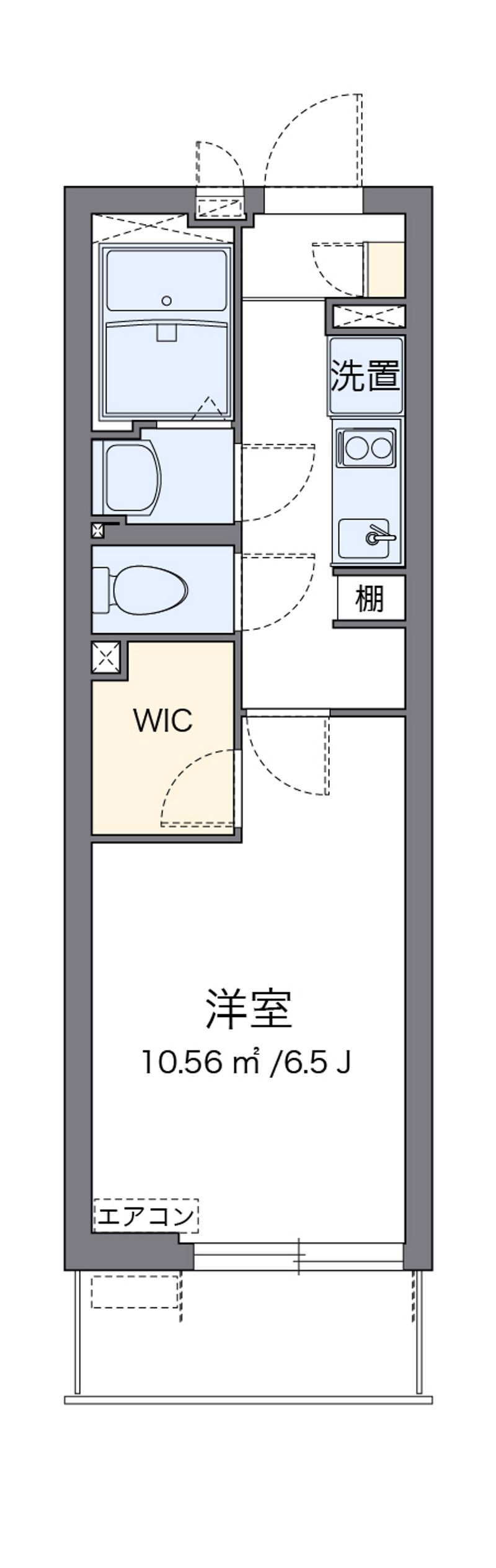 クレイノ陸王 間取り
