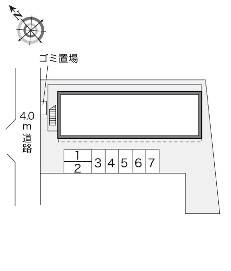レオパレスソレイエ 配置図