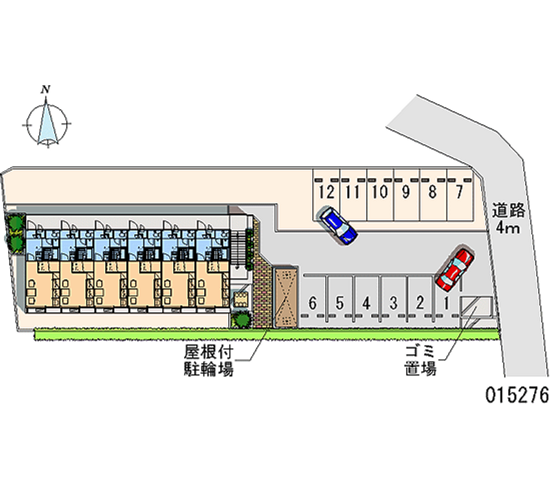 15276 Monthly parking lot