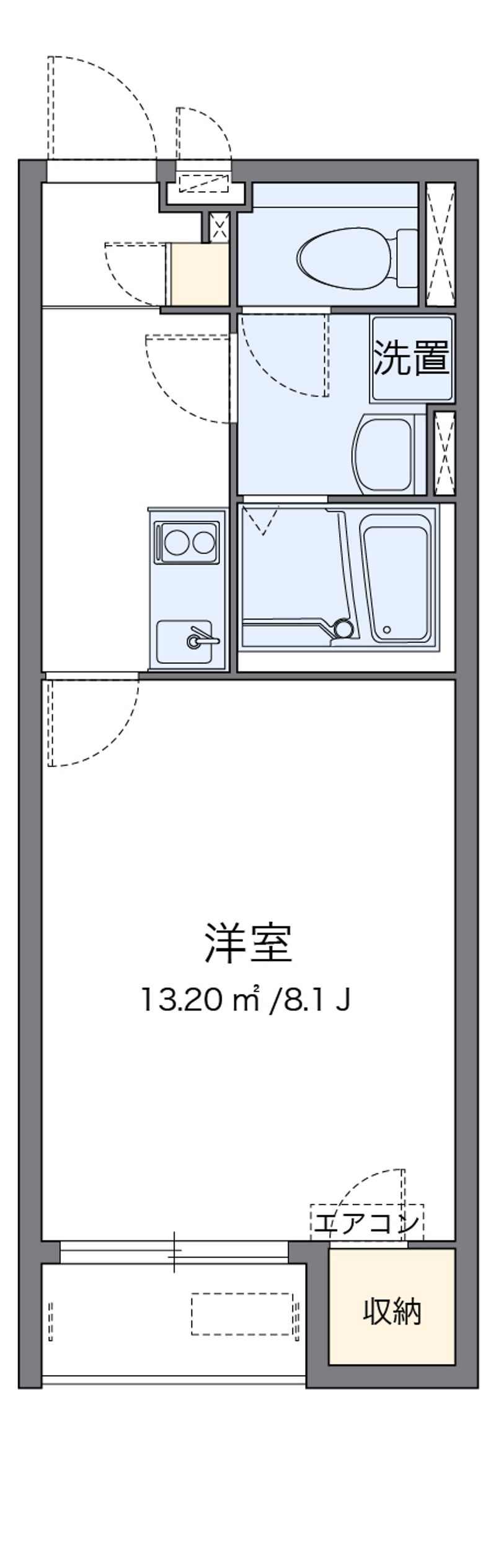 クレイノハレ　オリナ 間取図