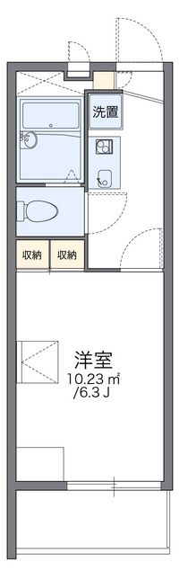 レオパレスクレセント 間取り図