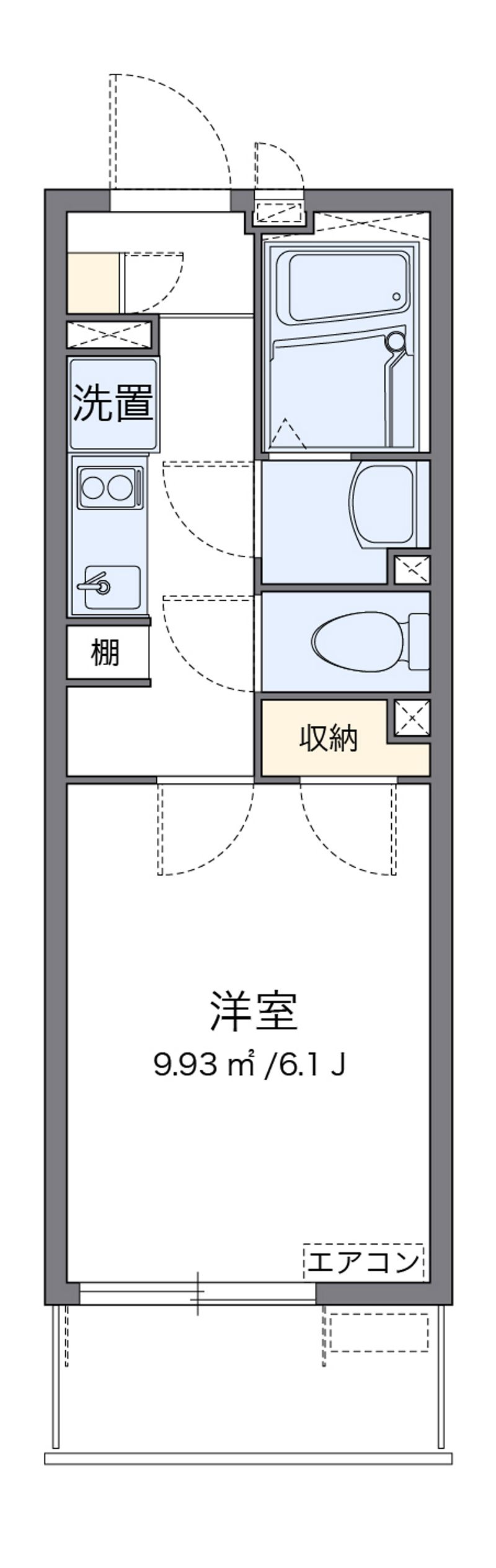 ミランダクレール　西八王子 間取り