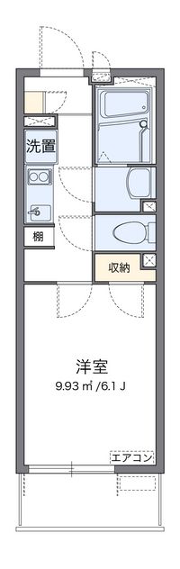 ミランダクレール　西八王子 間取り図