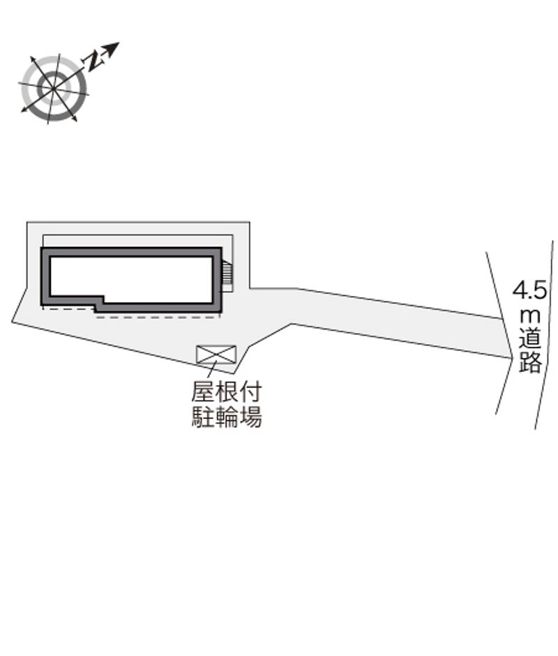 レオパレスりんどう 配置図