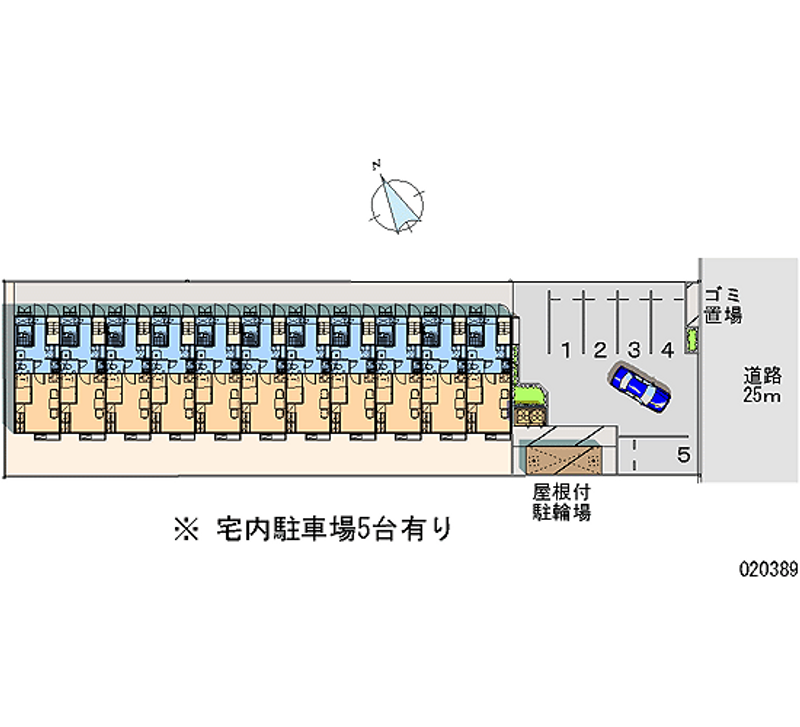 レオパレスラーク 共用部分