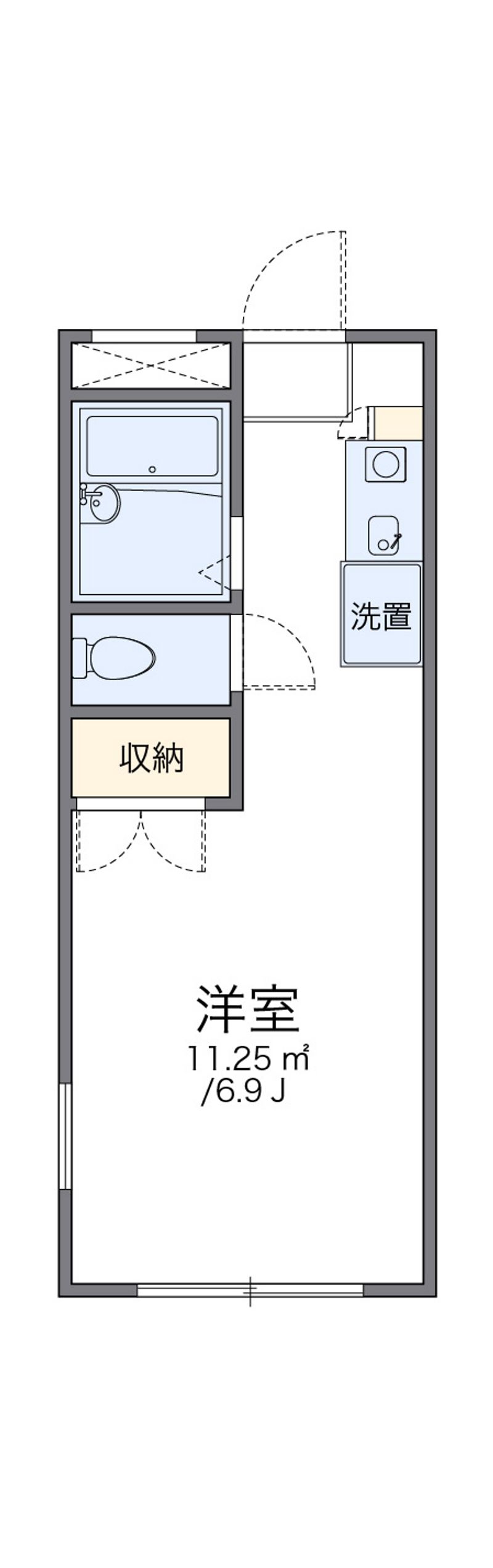 leopalace Charmant Kita Koshigaya II Floor plan