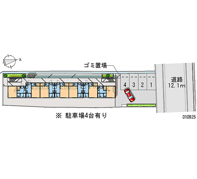 10925月租停車場