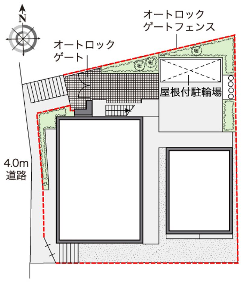 レオパレスサンガーデン 配置図