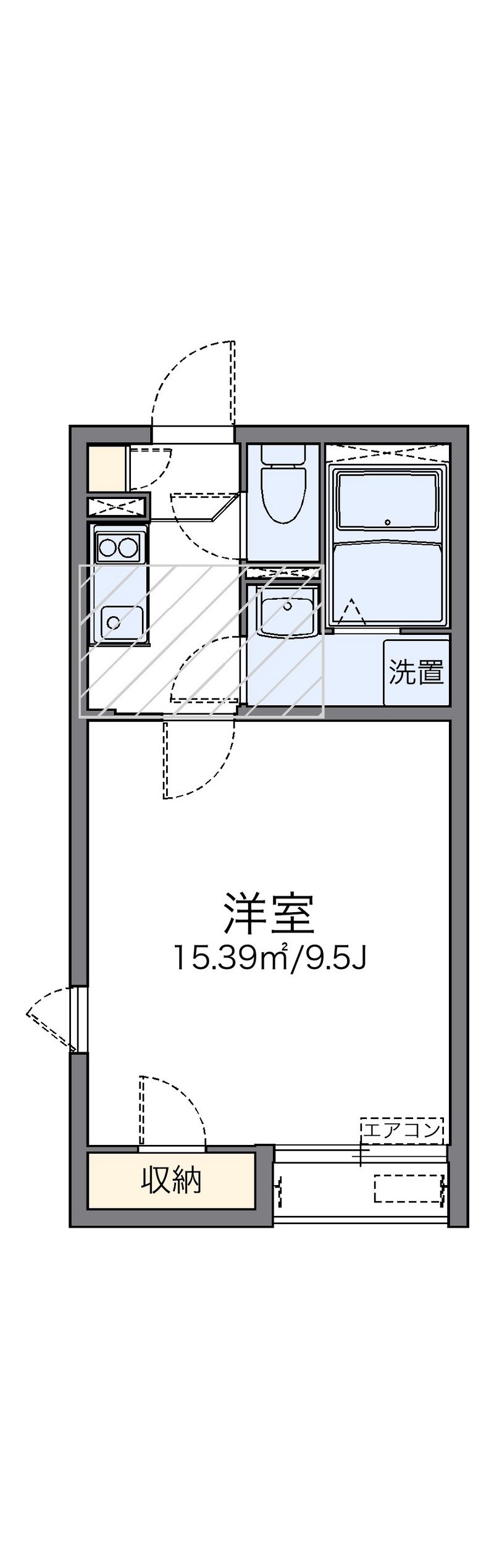 レオネクストサーフライダーⅡ 間取図