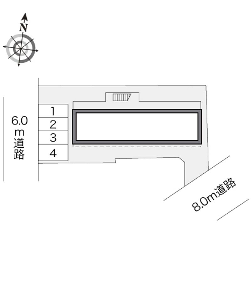 レオパレスエミネンス志田 配置図