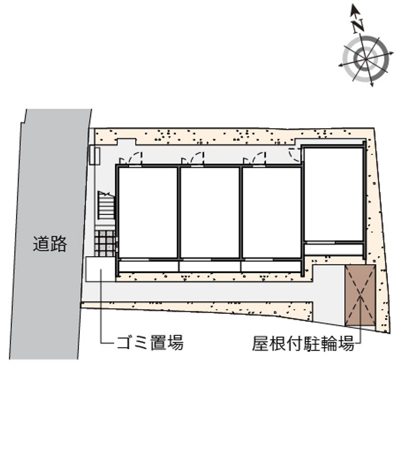 クレイノ沙羅 配置図