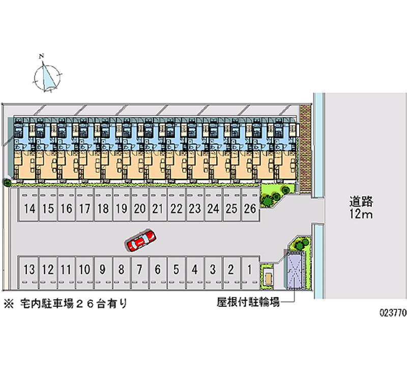 23770 Monthly parking lot