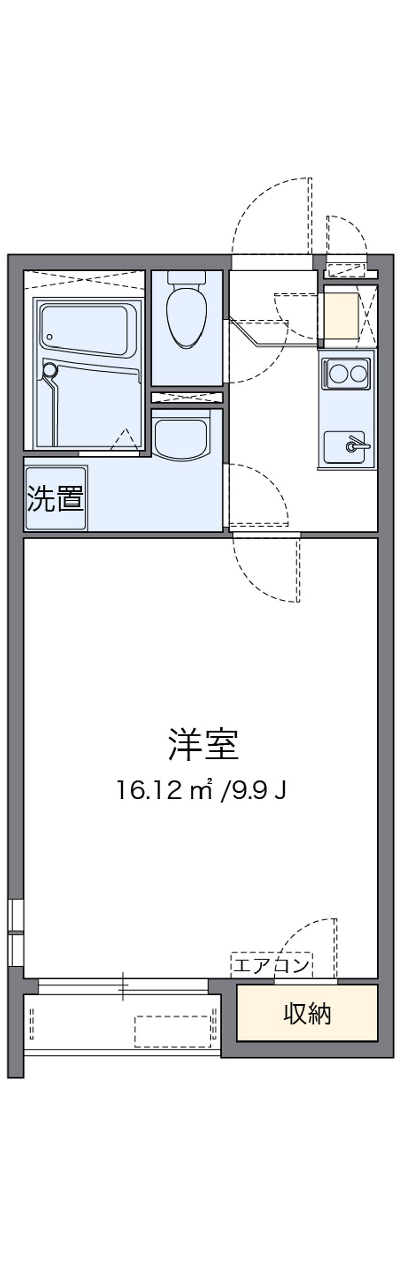 クレイノ和 間取図