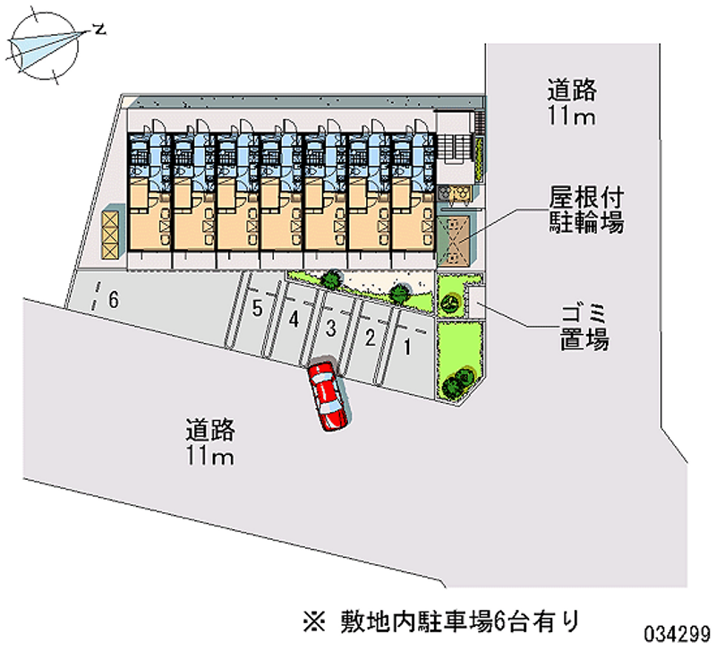 34299 Monthly parking lot