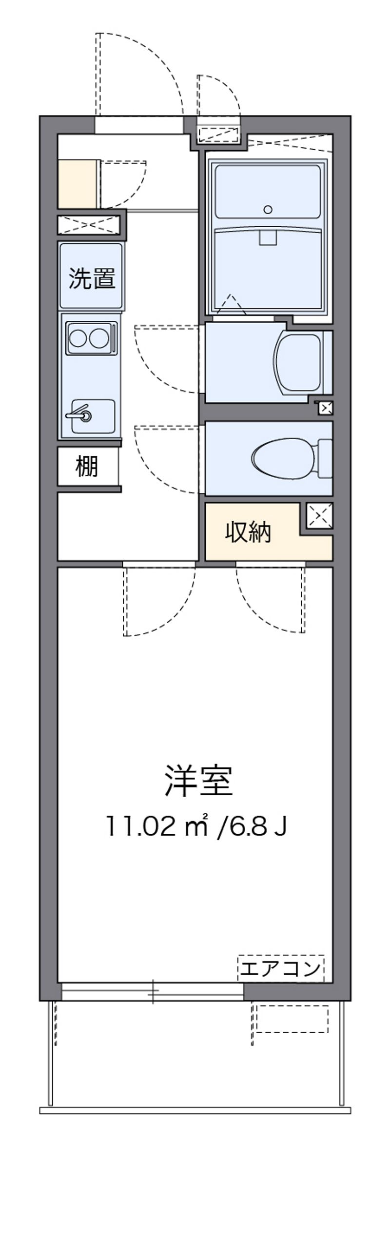 クレイノヴィクトワールＳＤＫ 間取図