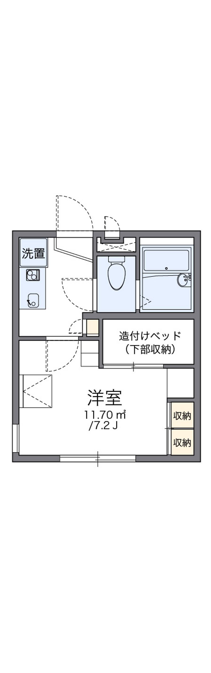 レオパレスＯｈａｎａ 間取図
