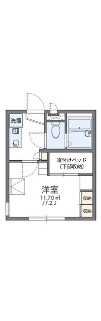 レオパレスＯｈａｎａ 間取図