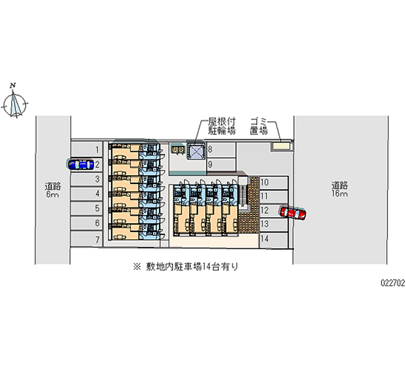 22702月租停車場