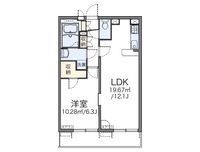 レオパレス奏律 間取り図