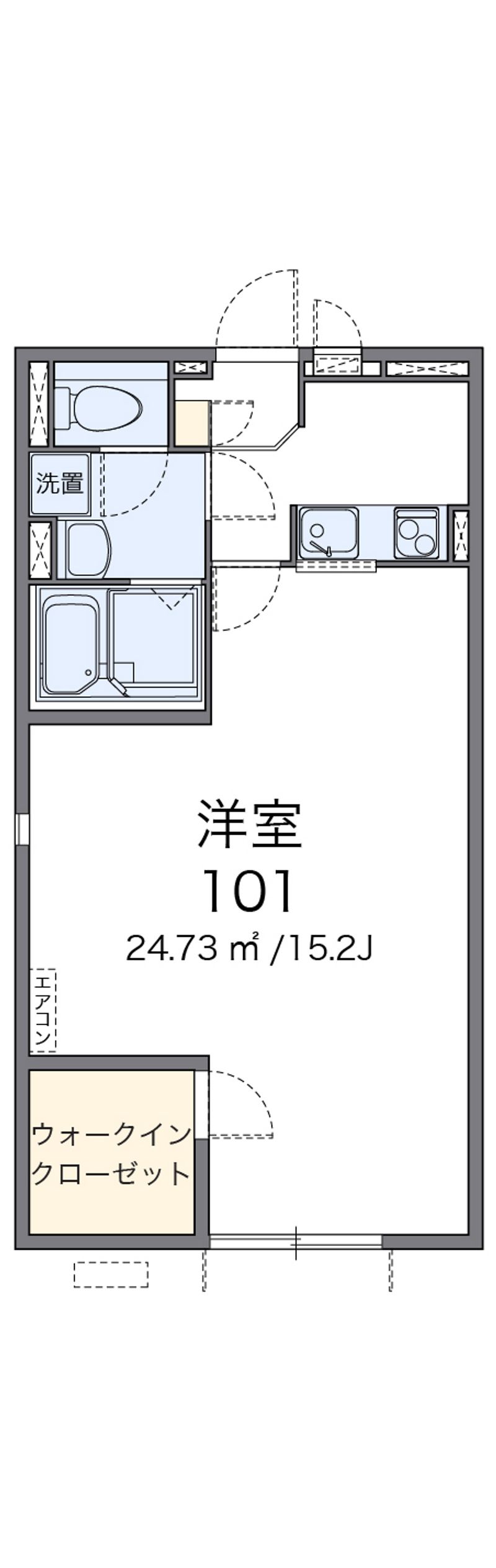 レオネクストさくら 間取図