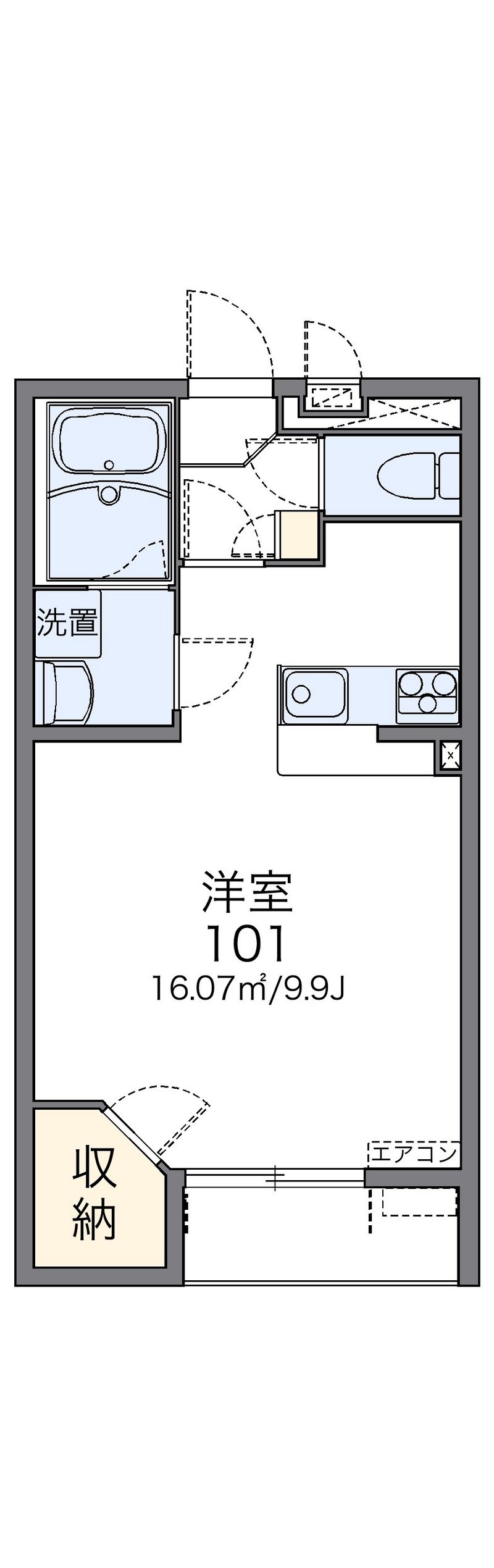 レオネクストセイント 間取図