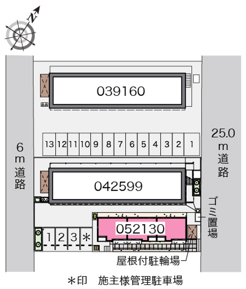 レオネクストエステシティⅢ 配置図