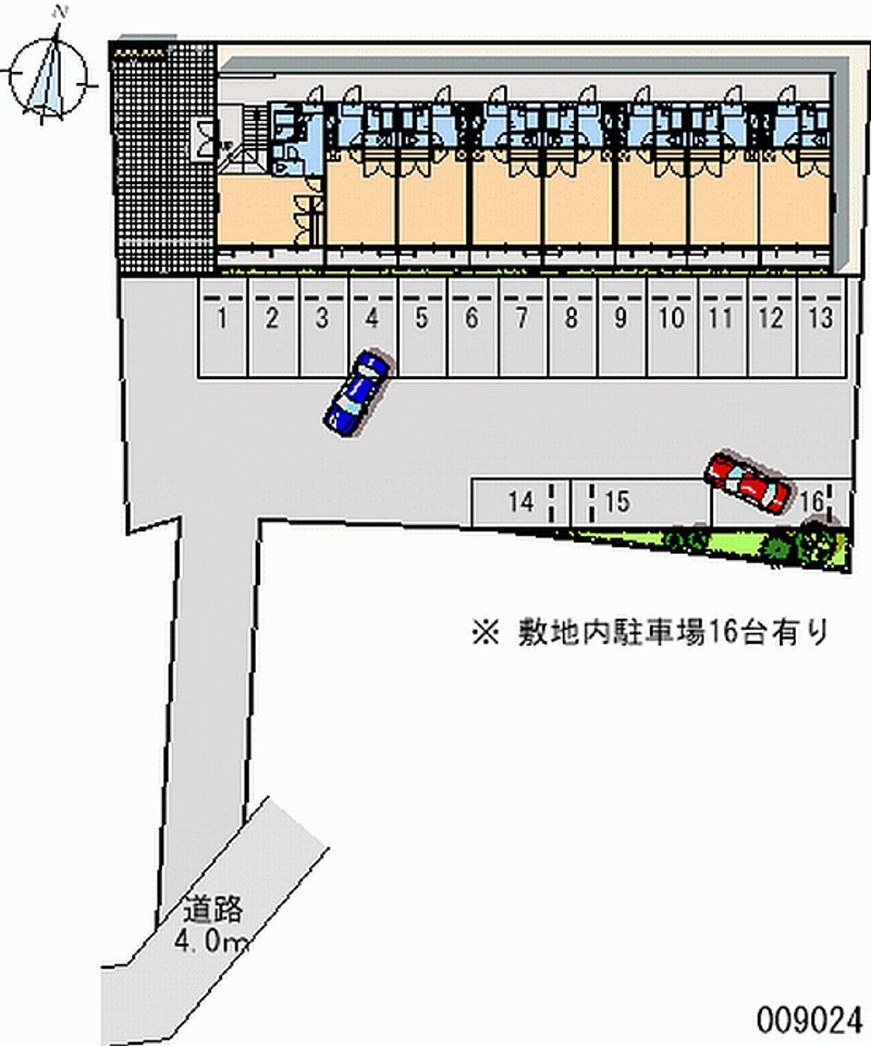 レオパレスＳＡＢＡ−Ⅰ 月極駐車場