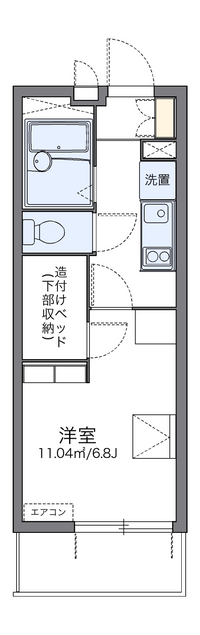 レオパレスＩＺＵＯ　Ⅱ 間取り図