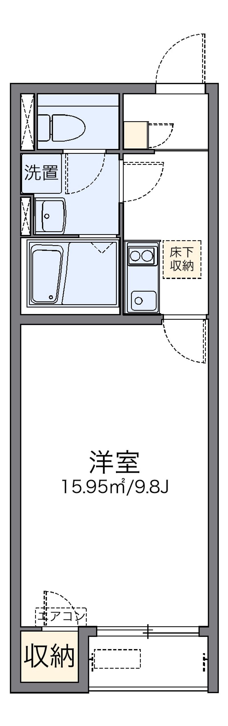 レオネクスト碧 間取図