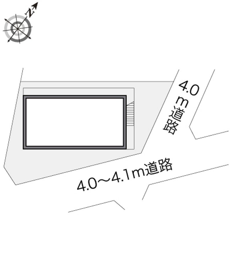 レオパレスさくら 配置図